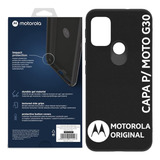 Capa Original Motorola Moto G30 Anti Impacto Preto