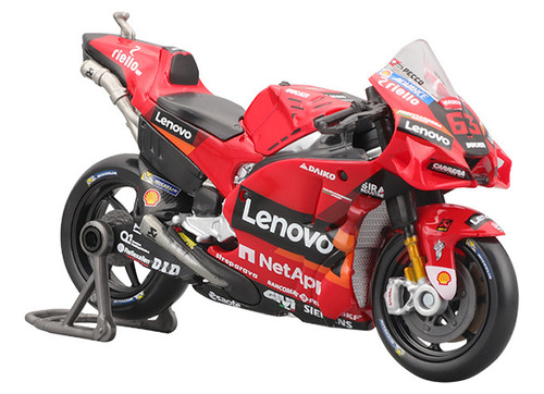 1:18 Temporada Ducati Simulación Moto Gp Modelo
