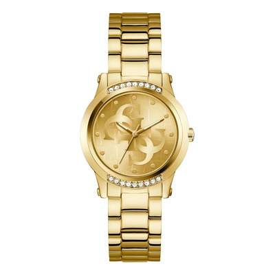 Reloj Guess Annette Gw0861l2 Mujer Analogico Acero Inoxidable Dorado