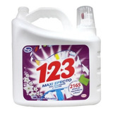 Detergente Líquido 123® Con Suavizante Y Jazmín, 9 L