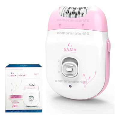 Depiladora Vello Pelo Corporal Recargable Eléctrica Portátil Color Rosa | Envío gratis