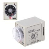 Relé De Tiempo Timer Ah3-3, Retardo Ajustable, Ac, 220 V, Pa