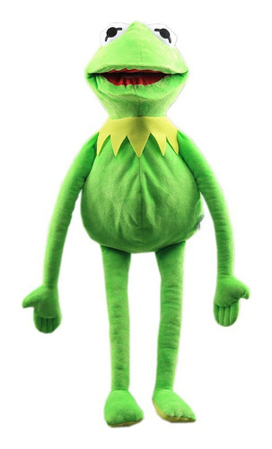 Kermit The Frog Hand Puppet Boneca Pelúcia Brinquedo Present