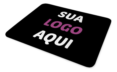 Mousepad Personalizado Com Sua Logo/arte 3 Unidades 19x21cm