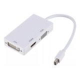 Adaptador Mini Displayport Hdmi Vga Dvi Para Mac Thunderbolt