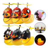 6 Pcs Patito Pato Casco Hélice Decoración De Coche Bici Moto