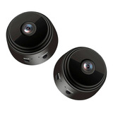 Combo X2 Mini Camaras Discreta Espia 1080p Wifi Seguridad