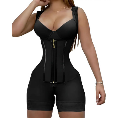 Faja Colombiana Postparto De Alta Compresión Para Mujer Color Negro Talla Xxl | Meses sin interés