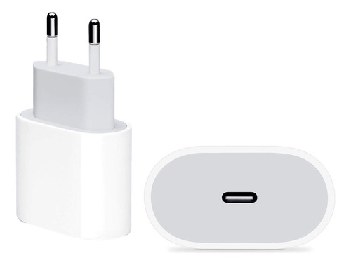 Fonte Compatível iPhone SE X Xr 11 12 13 14pro Usb-c 20w