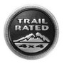 Emblema Trail Rated 4x4 Jeep Grand Cherokee 4g 2011/ Up Jeep Cherokee