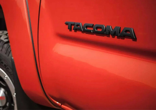 Emblema Lateral Letras Tacoma Toyota Rustico 4x4 Foto 2