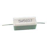 20x Resistor De Porcelana 56r 5w 5%