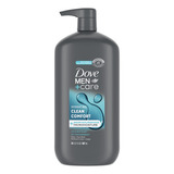 Dove Men+care Comfort Jabón Hidratante Para Cuerpo 30oz