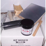 Kit Tinta Para Fichaje Huellas Digitales Dactilares Opalo Gt