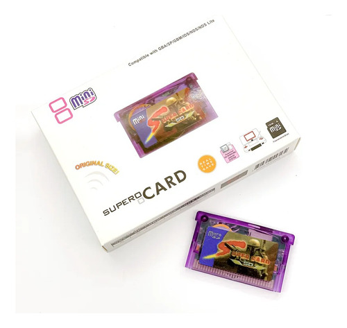 Super Card Micro Sd Gameboy Advance  (llena Dejuegos)
