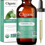 Aceite De Tamanu Orgánico De Cliganic Usda, 100% Puro, Para
