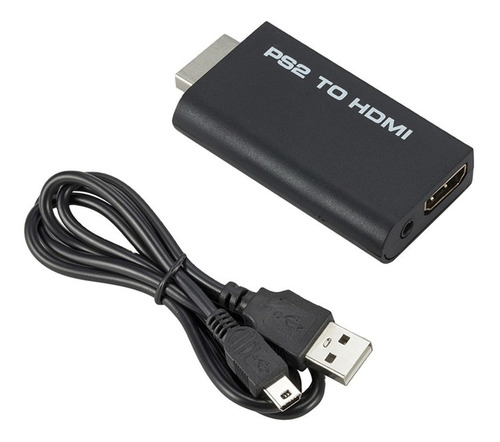 Adaptador Para Ps2 A Hdmi C/ Audio Led Conversor