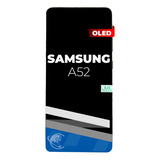 Display Reducido Para Samsung A52 , A525 Oled Marco Plata
