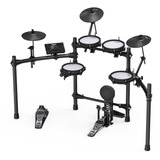 Bateria Electronica Nux Dm-210 Sensitiva Con Pad De Malla