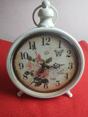 Reloj Retro Vintage Deco Pared Y Mesa París 