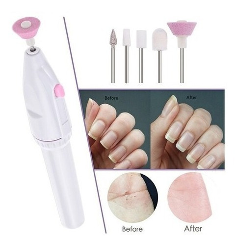 Lixa Eletrica Polidor Unha Cuticulas Manicure Profissional