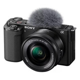  Sony Alpha Kit Zv-e10 + Lente 16-50mm F/3.5-5.6 Oss - Nfe
