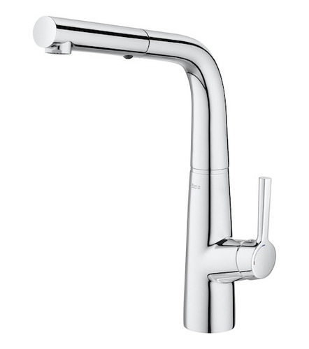 Grifo De Cocina Monocomando  Syra 90 Extensible Roca