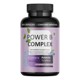 B Complex Vitaminas B1 B2 B3 B5 B7 B9 Y B12 Potente