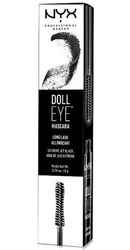 Nyx Professional Mascara De Pestañas Doll Eye 