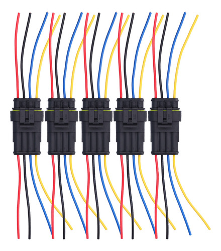 Conector De Cable Automotriz De 5 Vías Para Coche Eléctrico