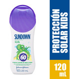 Protector Solar Sundown Kids Fps60 X 120ml