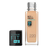 Base De Maquillaje Maybelline Fit Me Mate And Poreless Fps 2