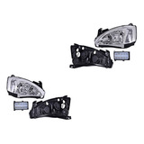 2) Faros Delanteros Depo Corsa Chevrolet 2003-2007