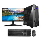 Combo Pc Intel Core I5 11400 + 8gb + Ssd 512gb + Samsung 22 