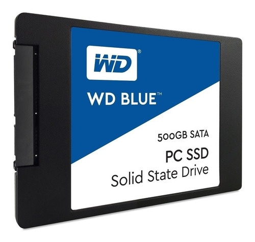 Disco Sólido Interno Western Digital  Sn550 Wds500g1b0a 500gb Blue