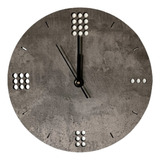 Reloj De Pared De Madera Analógico Diseño Oslo 40x40