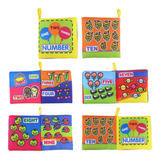 Mini Libros Montessori Juguete Didacticos De Tela Niños