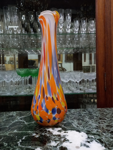 Manyantiques - Florero En Cristal De Murano Grande