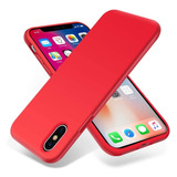 Carcasa Para iPhone XS Max Silicon Marca Cofolk + Hidrogel