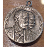 Medalla Alpaca Quintana Figueroa Alcorta 1904 1910