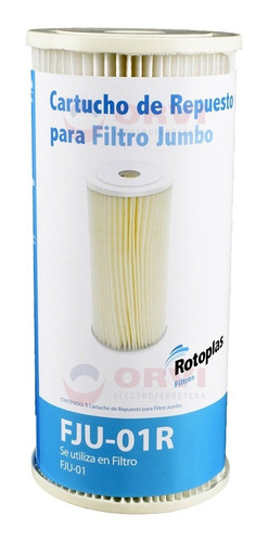 Cartucho Rotoplas Filtro Jumbo Blanco 300001 Msi