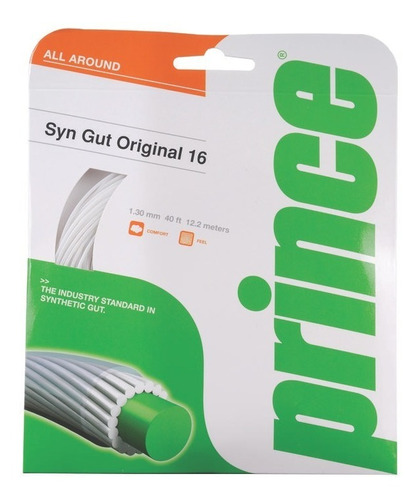 Set Cuerdas Prince Syn Gut Original 16 (white)