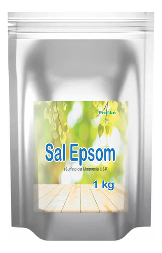 Sal Epsom 1 Kg Grado Usp - Kg a $15900