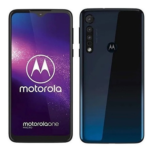 Celular Motorola One Macro 4g 64gb 4gb Dual Sim