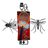 Raqueta Mata Insectos Led: Resistente Y Recargable Usb