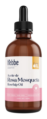 Aceite Rosa Mosqueta Virgen 100% Puro Prensado En Frio 100ml
