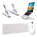 Teclado Mouse E Suporte Branco P Notebook Acer Aspire