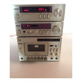 Mini System Aiko 3000 Tape Tuner Amplificador Funciona  Leia