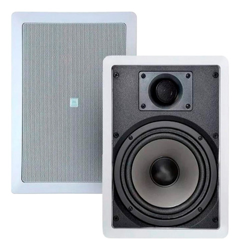 Par Jbl Caixas De Embutir 6w21rt Arandela Quadrada 25w White