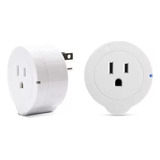 Enchufes Inteligentes Smart Plug Compatib Google Home Alexa Color Blanco